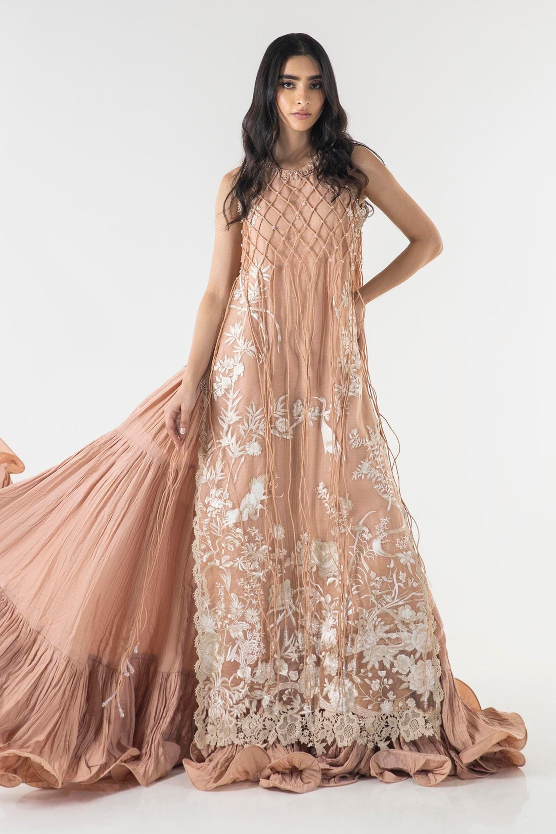 Sana Safinaz | Luxury Pret | SS24FOR230P2T by Sana Safinaz - Designer Dress - Type: Ladies Clothes - Available at Sana Yasir - 100% Original