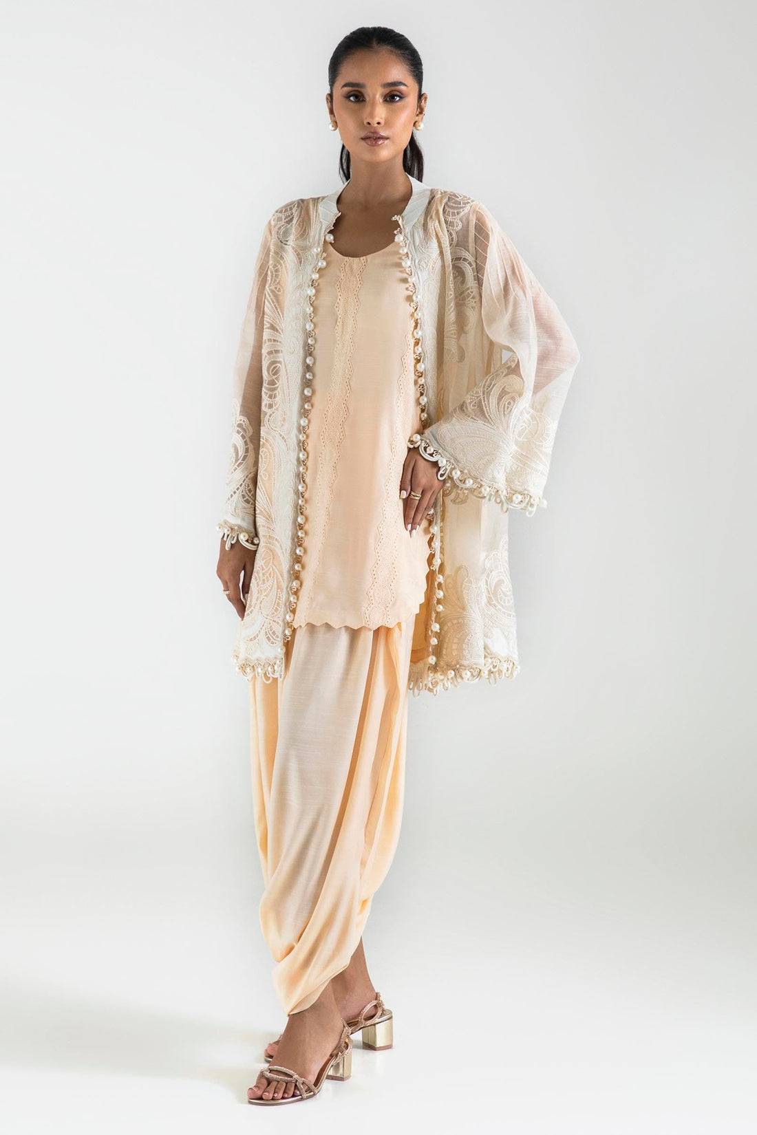 Sana Safinaz | Luxury Pret | SS24FOR234P2T by Sana Safinaz - Designer Dress - Type: Luxury - Available at Sana Yasir - 100% Original
