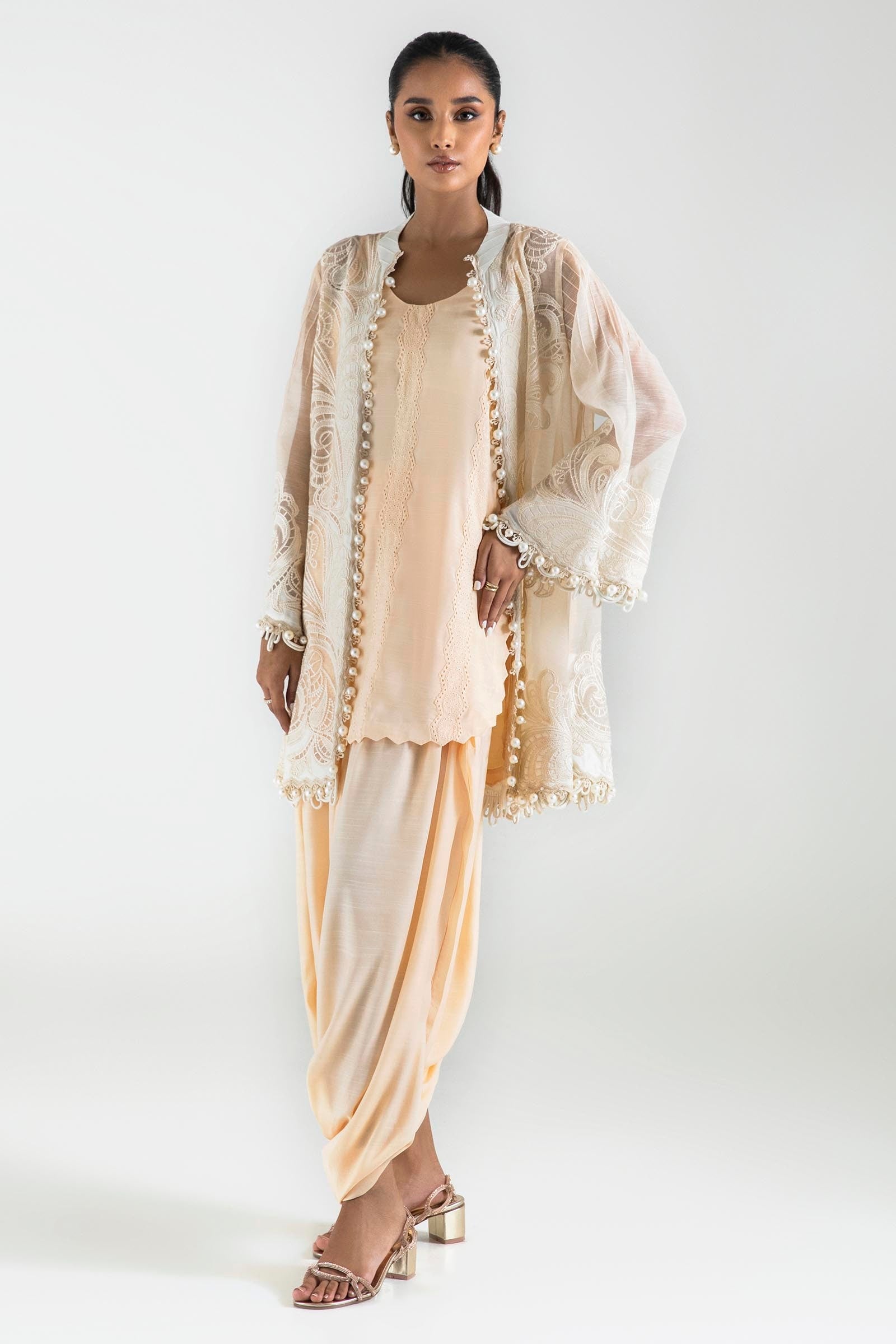 Sana Safinaz | Luxury Pret | SS24FOR234P2T by Sana Safinaz - Designer Dress - Type: Luxury - Available at Sana Yasir - 100% Original