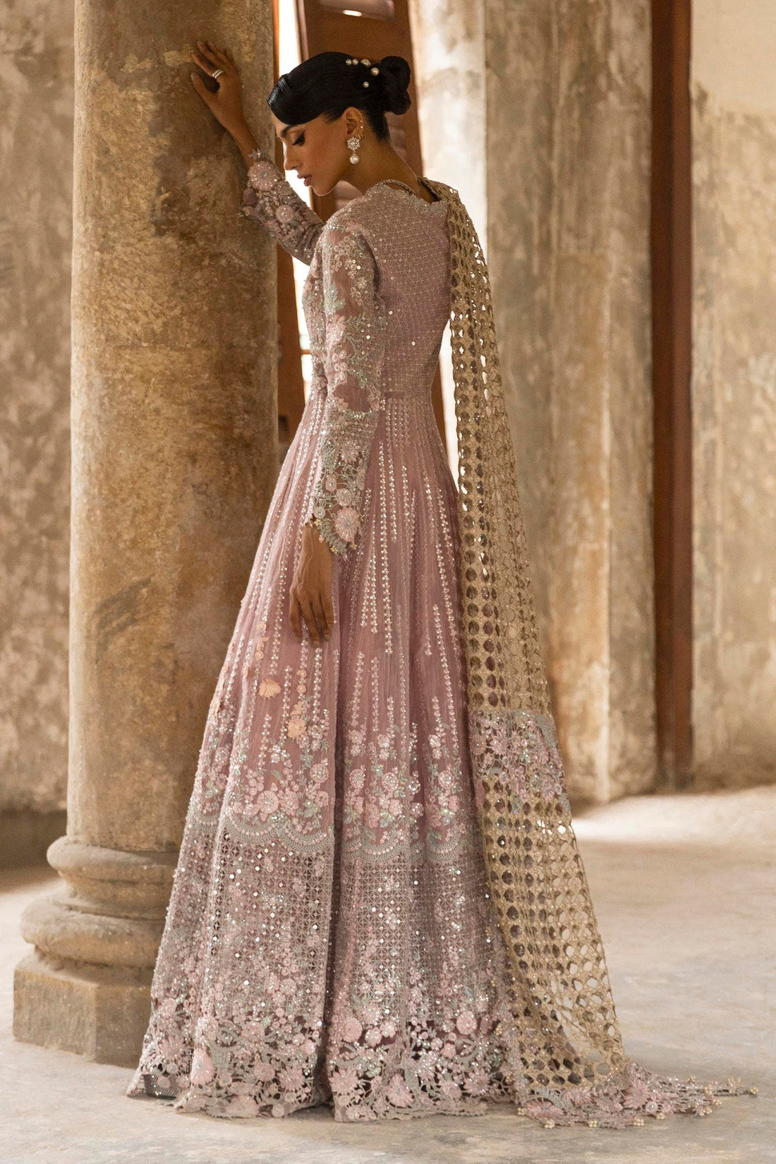 Sana Safinaz | Nura Festive 24 | N243-001-C1 by Sana Safinaz - Designer Dress - Type: Ladies Clothes - Available at Sana Yasir - 100% Original