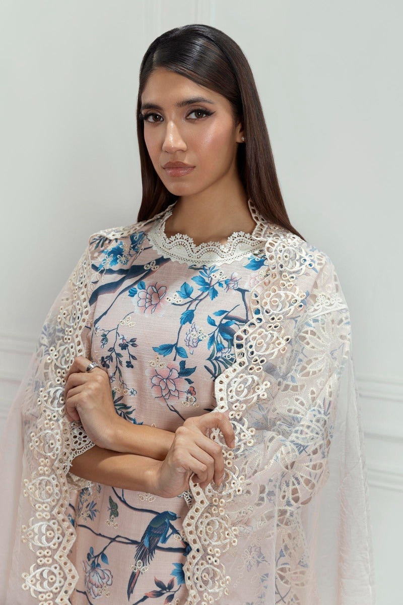 Sana Safinaz | Luxury Pret | FW23FOR129 by Sana Safinaz - Designer Dress - Type: Ladies Clothes - Available at Sana Yasir - 100% Original