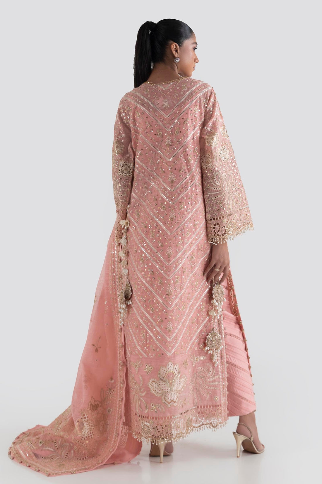 Sana Safinaz | Luxury Pret | SS24FOR203P3 by Sana Safinaz - Designer Dress - Type: Ladies Clothes - Available at Sana Yasir - 100% Original