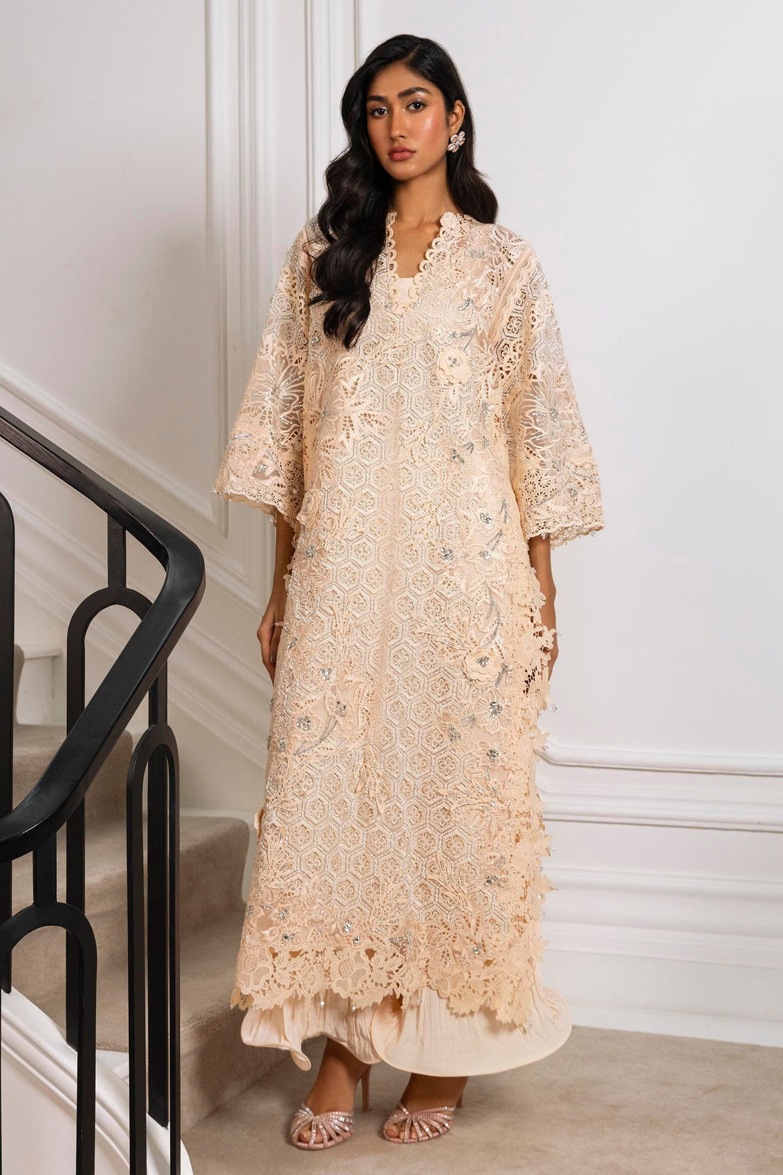 Sana Safinaz | Luxury Pret | SS24FOR212P2T by Sana Safinaz - Designer Dress - Type: Ladies Clothes - Available at Sana Yasir - 100% Original