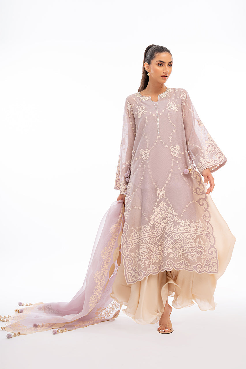Sania Maskatiya | Eid Collection | Bahar (A) by Sania Maskatiya - Designer Dress - Type: Formal - Available at Sana Yasir - 100% Original