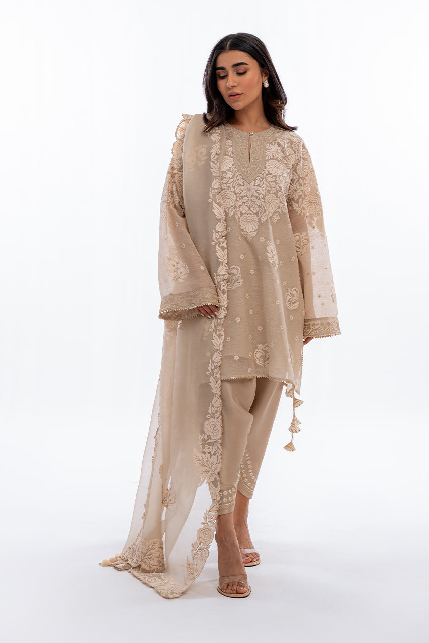 Sania Maskatiya | Eid Collection | Jinani (A) by Sania Maskatiya - Designer Dress - Type: Formal - Available at Sana Yasir - 100% Original