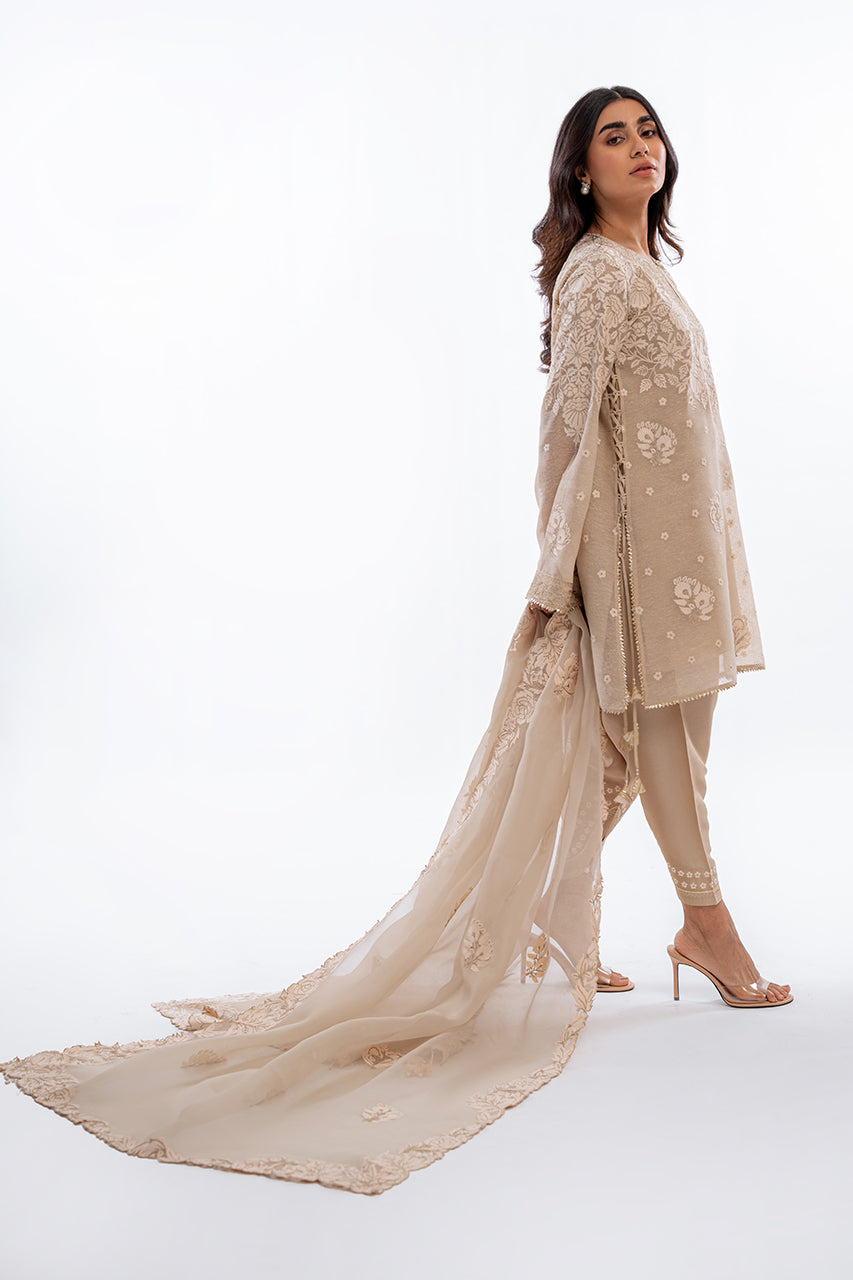 Sania Maskatiya | Eid Collection | Jinani (A) by Sania Maskatiya - Designer Dress - Type: Formal - Available at Sana Yasir - 100% Original