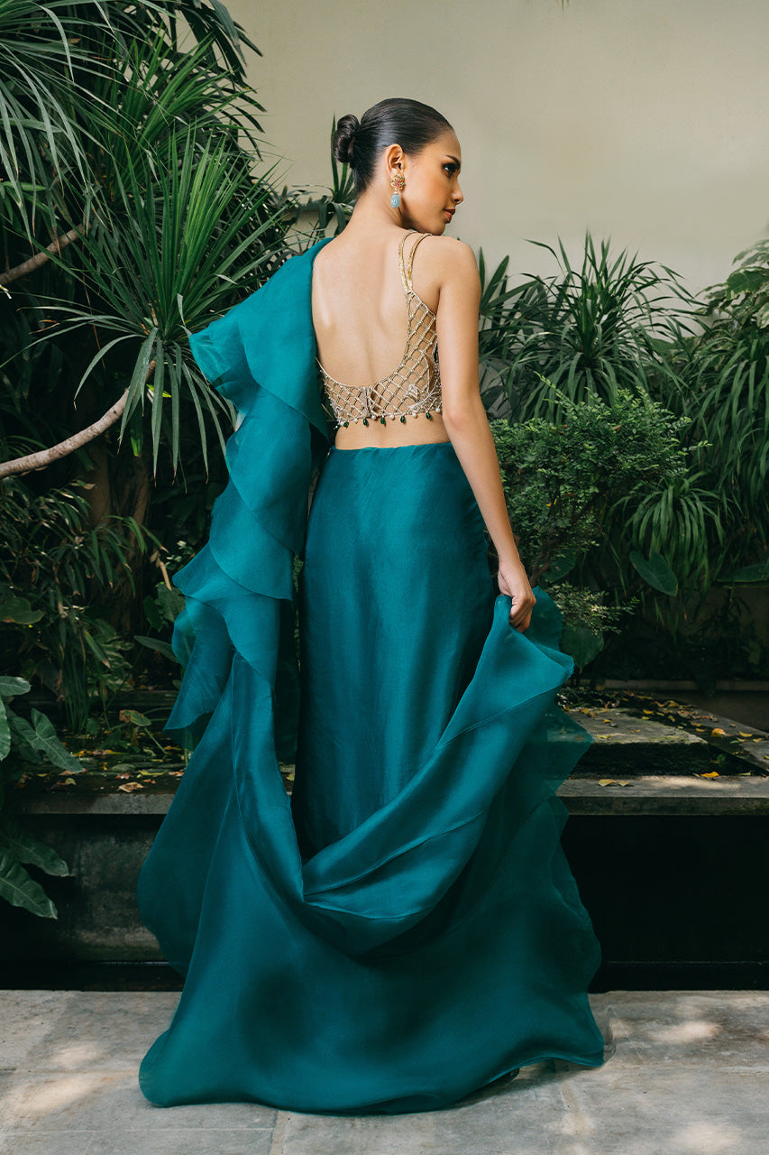Sania Maskatiya | Reyna Occasion Wear | Mev by Sania Maskatiya - Designer Dress - Type: Ladies Clothes - Available at Sana Yasir - 100% Original
