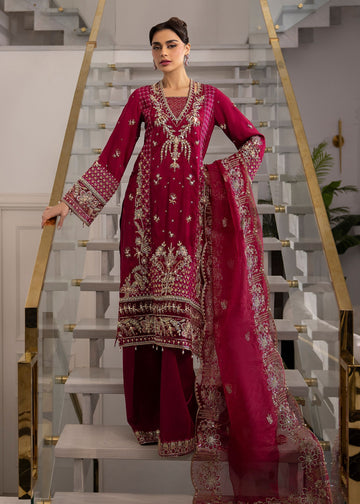 Sardinia | La More 24 | Scarlet dream by Sardinia - Designer Dress - Type: Ladies Clothes - Available at Sana Yasir - 100% Original