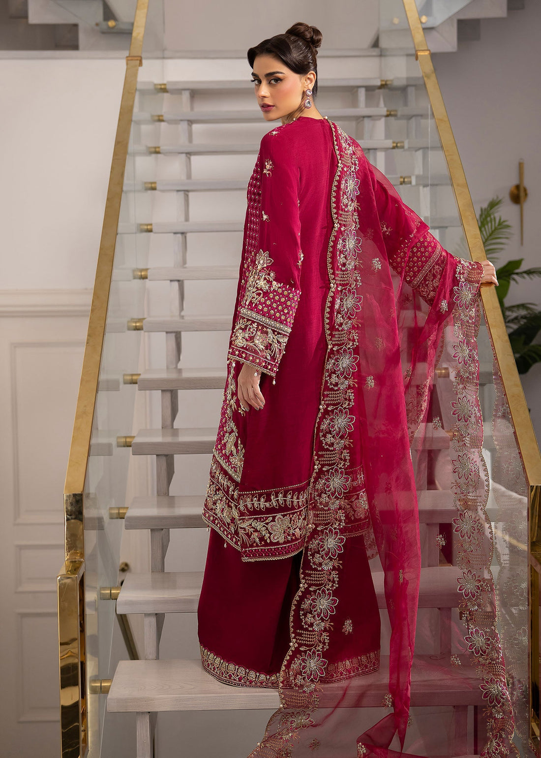 Sardinia | La More 24 | Scarlet dream by Sardinia - Designer Dress - Type: Ladies Clothes - Available at Sana Yasir - 100% Original