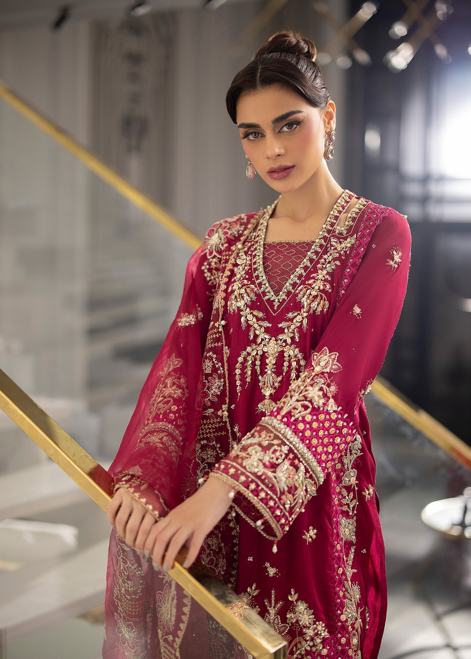 Sardinia | La More 24 | Scarlet dream by Sardinia - Designer Dress - Type: Ladies Clothes - Available at Sana Yasir - 100% Original