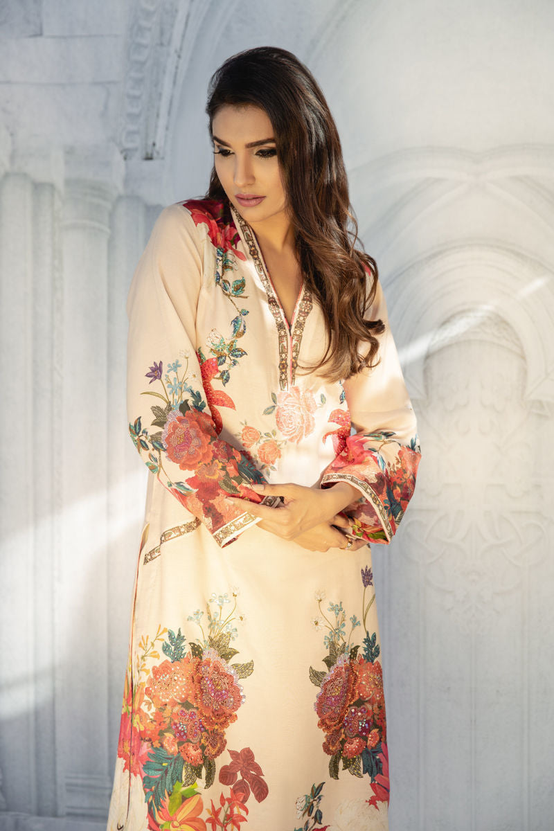 Shamaeel Ansari | Daily Pret Wear | ECK - 01 by Shamaeel Ansari - Designer Dress - Type: Luxury - Available at Sana Yasir - 100% Original