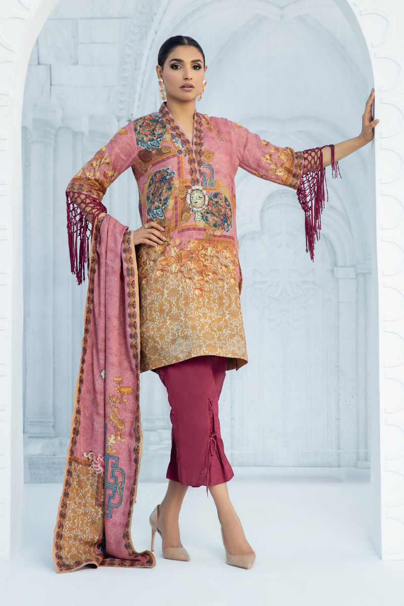Shamaeel Ansari | Daily Pret Wear | ECK - 05 by Shamaeel Ansari - Designer Dress - Type: Luxury - Available at Sana Yasir - 100% Original