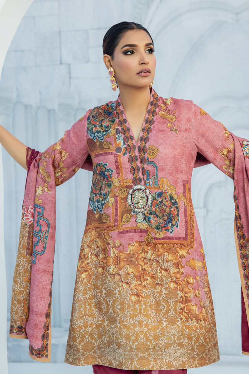 Shamaeel Ansari | Daily Pret Wear | ECK - 05 by Shamaeel Ansari - Designer Dress - Type: Luxury - Available at Sana Yasir - 100% Original