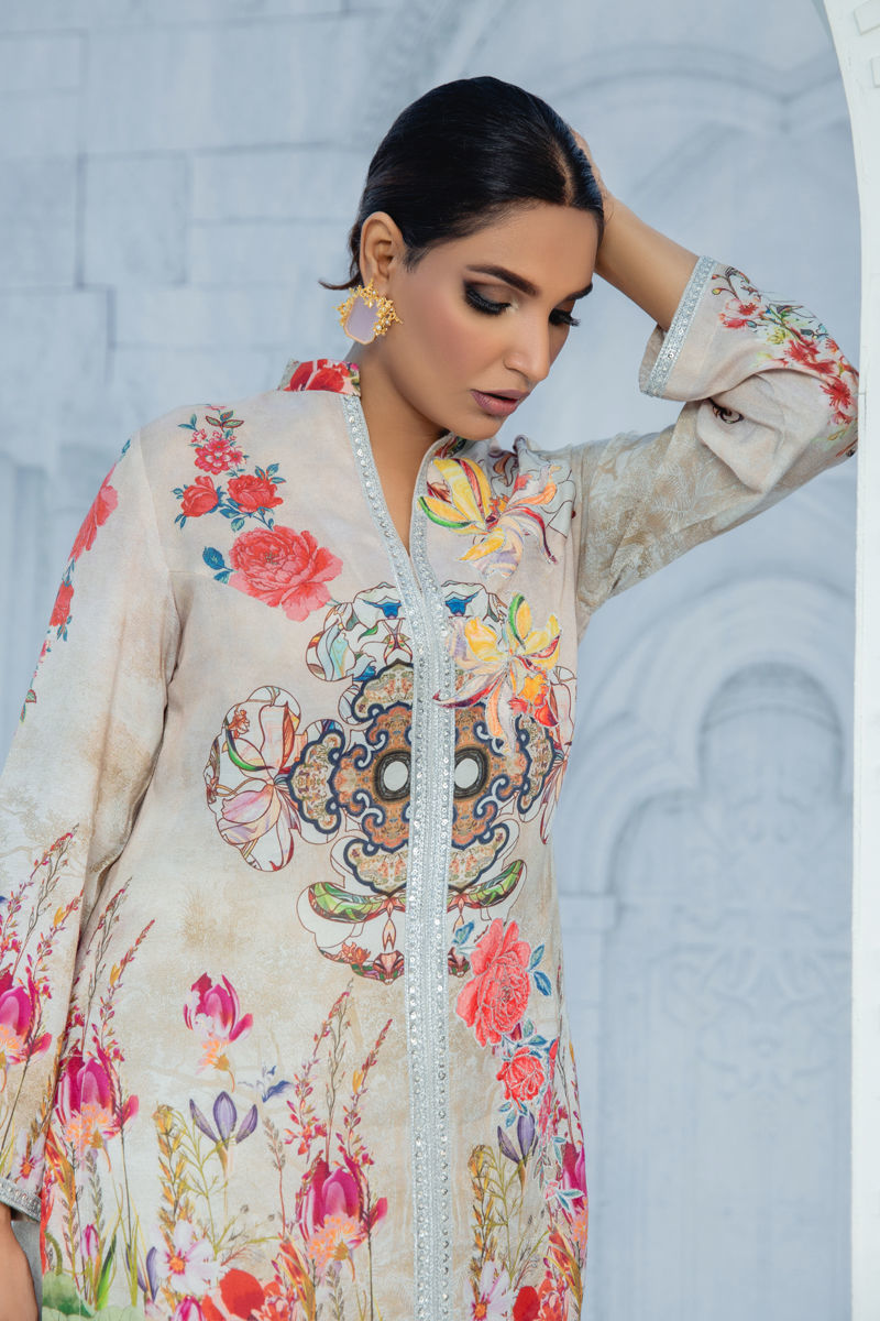 Shamaeel Ansari | Daily Pret Wear | ECK - 06 by Shamaeel Ansari - Designer Dress - Type: Luxury - Available at Sana Yasir - 100% Original