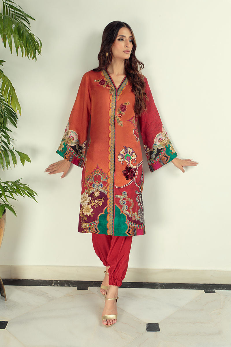 Shamaeel Ansari | Daily Pret Wear | ECK-07 by Shamaeel Ansari - Designer Dress - Type: Luxury - Available at Sana Yasir - 100% Original