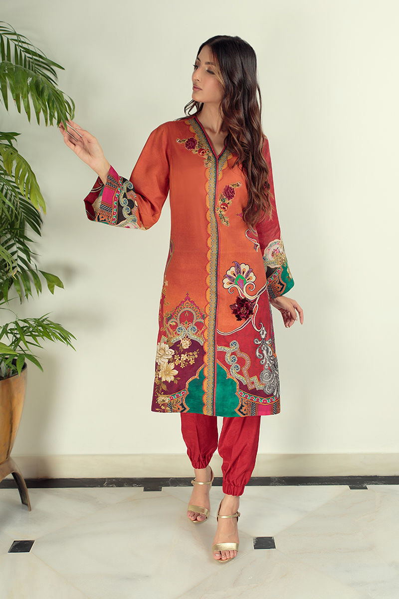 Shamaeel Ansari | Daily Pret Wear | ECK-07 by Shamaeel Ansari - Designer Dress - Type: Luxury - Available at Sana Yasir - 100% Original