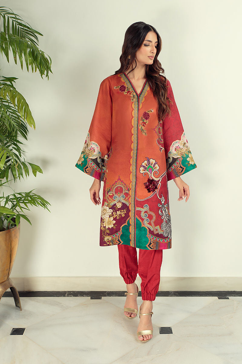 Shamaeel Ansari | Daily Pret Wear | ECK-07 by Shamaeel Ansari - Designer Dress - Type: Luxury - Available at Sana Yasir - 100% Original