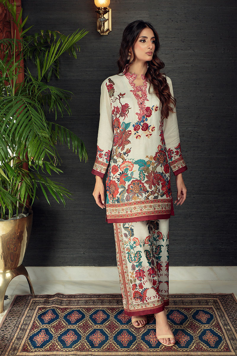 Shamaeel Ansari | Daily Pret Wear | ECK-08 by Shamaeel Ansari - Designer Dress - Type: Luxury - Available at Sana Yasir - 100% Original