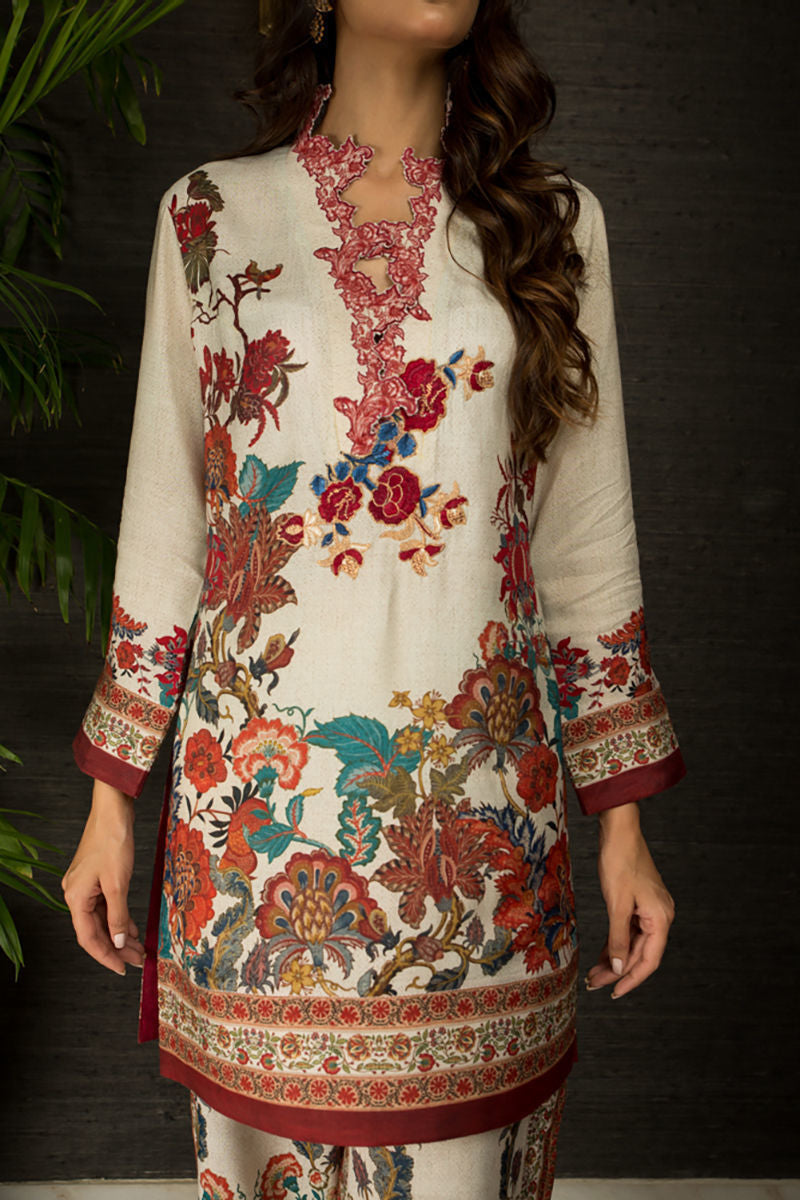 Shamaeel Ansari | Daily Pret Wear | ECK-08 by Shamaeel Ansari - Designer Dress - Type: Luxury - Available at Sana Yasir - 100% Original
