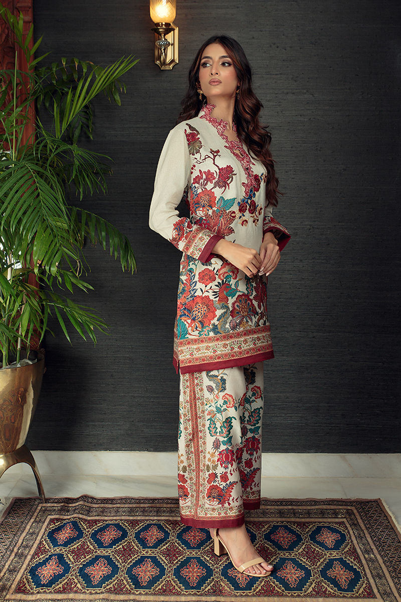 Shamaeel Ansari | Daily Pret Wear | ECK-08 by Shamaeel Ansari - Designer Dress - Type: Luxury - Available at Sana Yasir - 100% Original