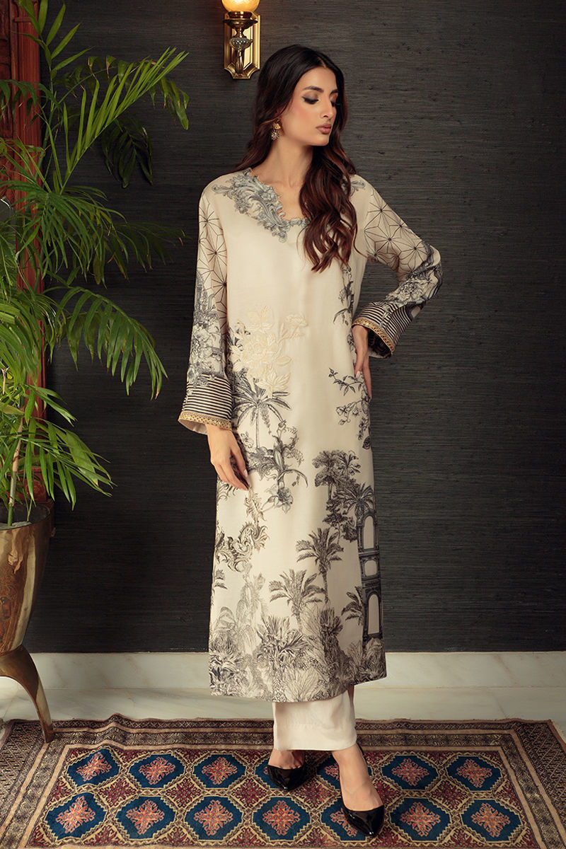 Shamaeel Ansari | Daily Pret Wear | ECK-11 by Shamaeel Ansari - Designer Dress - Type: Luxury - Available at Sana Yasir - 100% Original