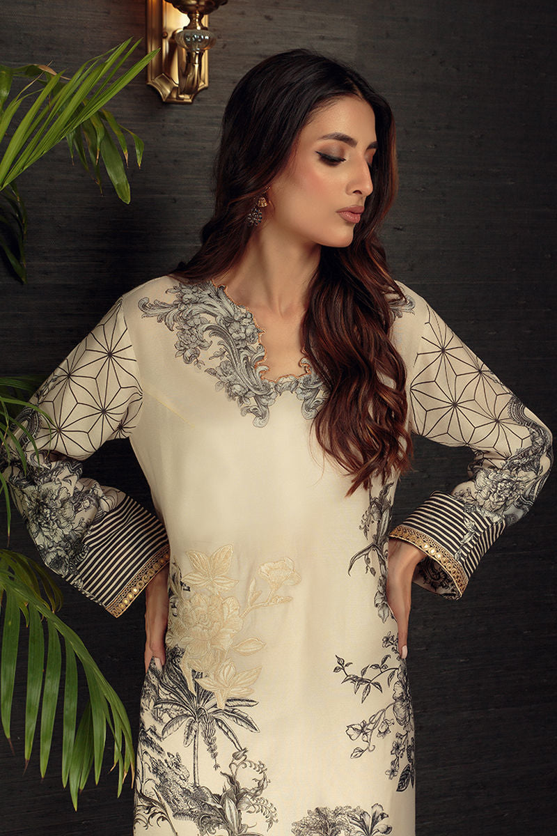 Shamaeel Ansari | Daily Pret Wear | ECK-11 by Shamaeel Ansari - Designer Dress - Type: Luxury - Available at Sana Yasir - 100% Original