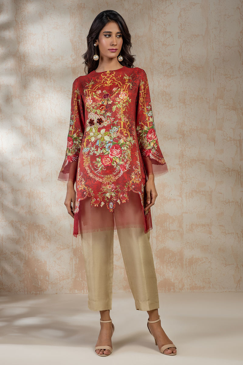 Shamaeel Ansari | Daily Pret Wear | ECK-19 by Shamaeel Ansari - Designer Dress - Type: Luxury - Available at Sana Yasir - 100% Original