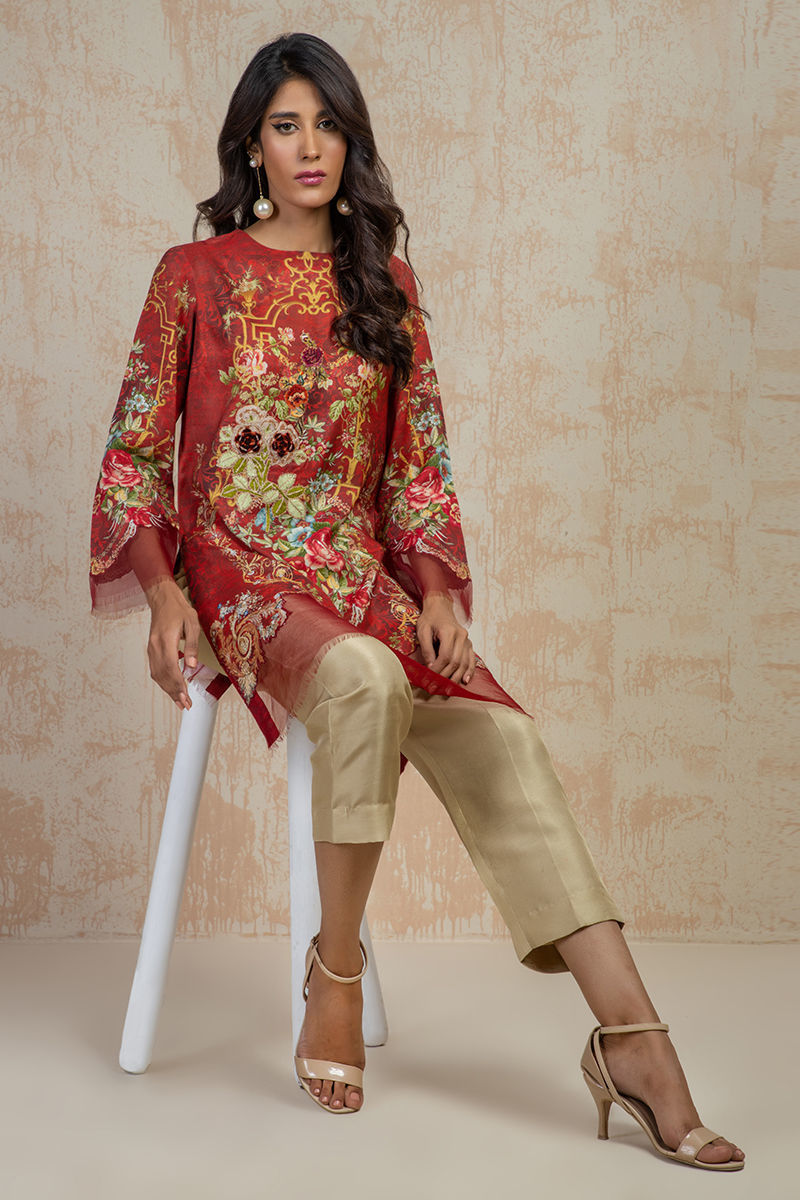 Shamaeel Ansari | Daily Pret Wear | ECK-19 by Shamaeel Ansari - Designer Dress - Type: Luxury - Available at Sana Yasir - 100% Original