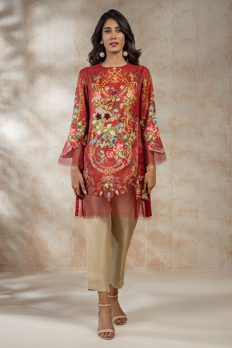 Shamaeel Ansari | Daily Pret Wear | ECK-19 by Shamaeel Ansari - Designer Dress - Type: Luxury - Available at Sana Yasir - 100% Original