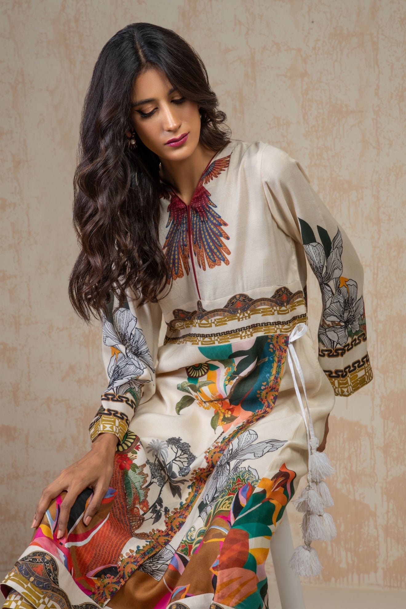 Shamaeel Ansari | Daily Pret Wear | ECK-21 by Shamaeel Ansari - Designer Dress - Type: Luxury - Available at Sana Yasir - 100% Original