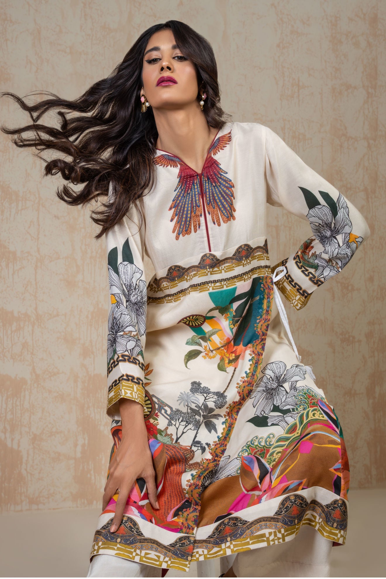 Shamaeel Ansari | Daily Pret Wear | ECK-21 by Shamaeel Ansari - Designer Dress - Type: Luxury - Available at Sana Yasir - 100% Original
