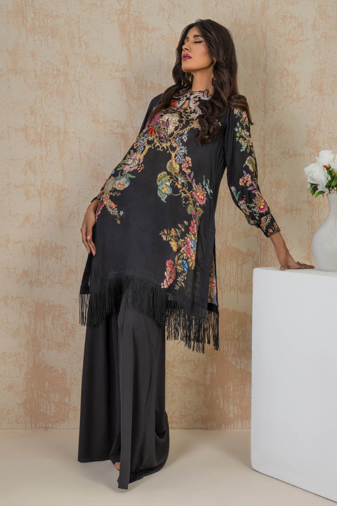 Shamaeel Ansari | Daily Pret Wear | ECK-22 by Shamaeel Ansari - Designer Dress - Type: Luxury - Available at Sana Yasir - 100% Original