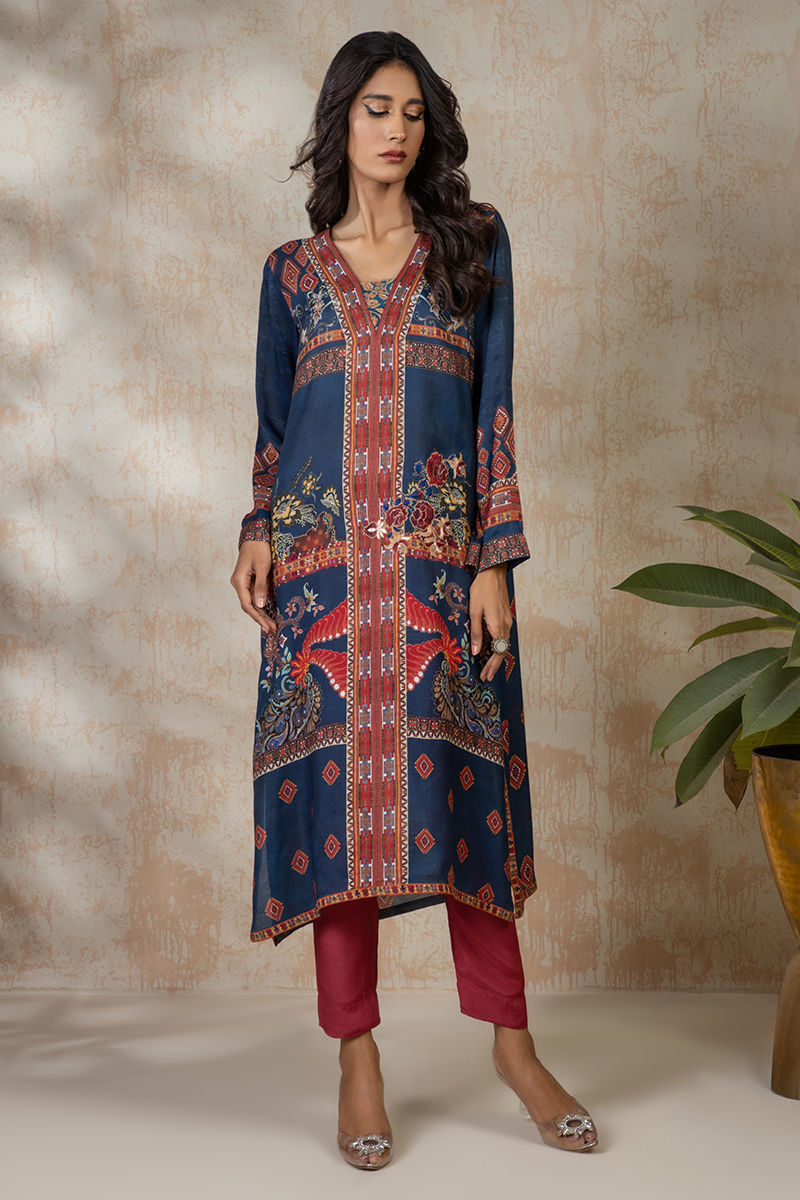 Shamaeel Ansari | Daily Pret Wear | ECK-23 by Shamaeel Ansari - Designer Dress - Type: Luxury - Available at Sana Yasir - 100% Original