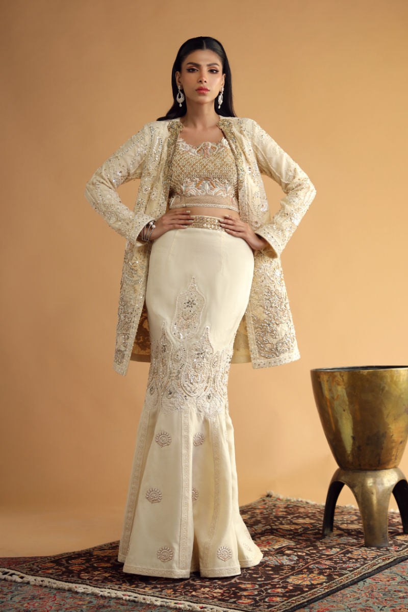 Shamaeel Ansari | Divine Couture | DC-01 by Shamaeel Ansari - Designer Dress - Type: Ladies Clothes - Available at Sana Yasir - 100% Original