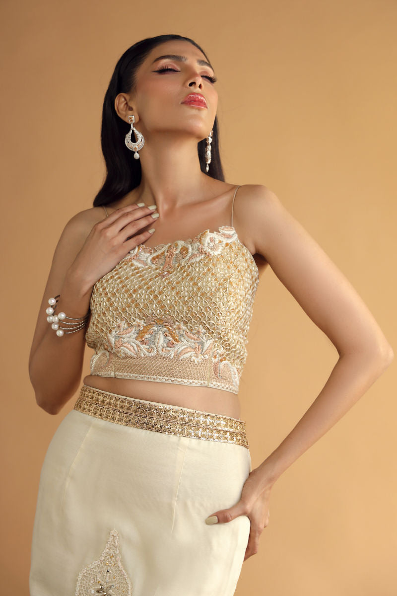 Shamaeel Ansari | Divine Couture | DC-01 by Shamaeel Ansari - Designer Dress - Type: Ladies Clothes - Available at Sana Yasir - 100% Original