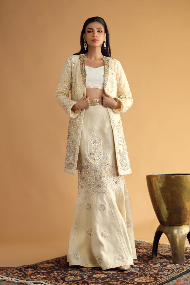 Shamaeel Ansari | Divine Couture | DC-01 by Shamaeel Ansari - Designer Dress - Type: Ladies Clothes - Available at Sana Yasir - 100% Original