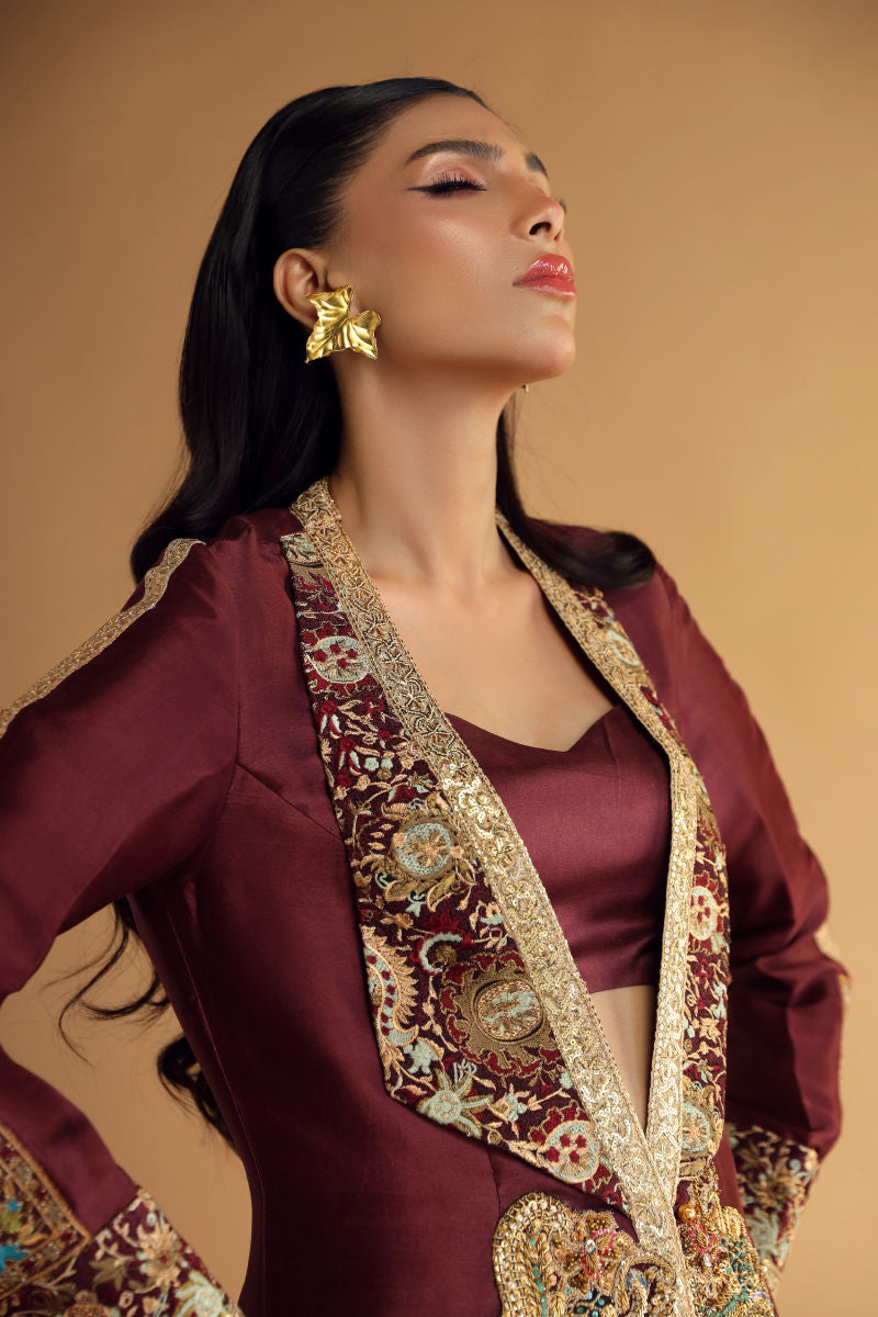 Shamaeel Ansari | Divine Couture | DC-02 by Shamaeel Ansari - Designer Dress - Type: Ladies Clothes - Available at Sana Yasir - 100% Original