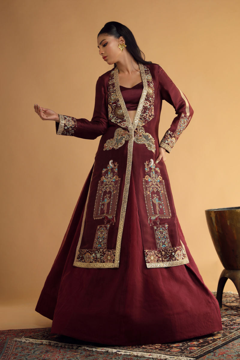 Shamaeel Ansari | Divine Couture | DC-02 by Shamaeel Ansari - Designer Dress - Type: Ladies Clothes - Available at Sana Yasir - 100% Original