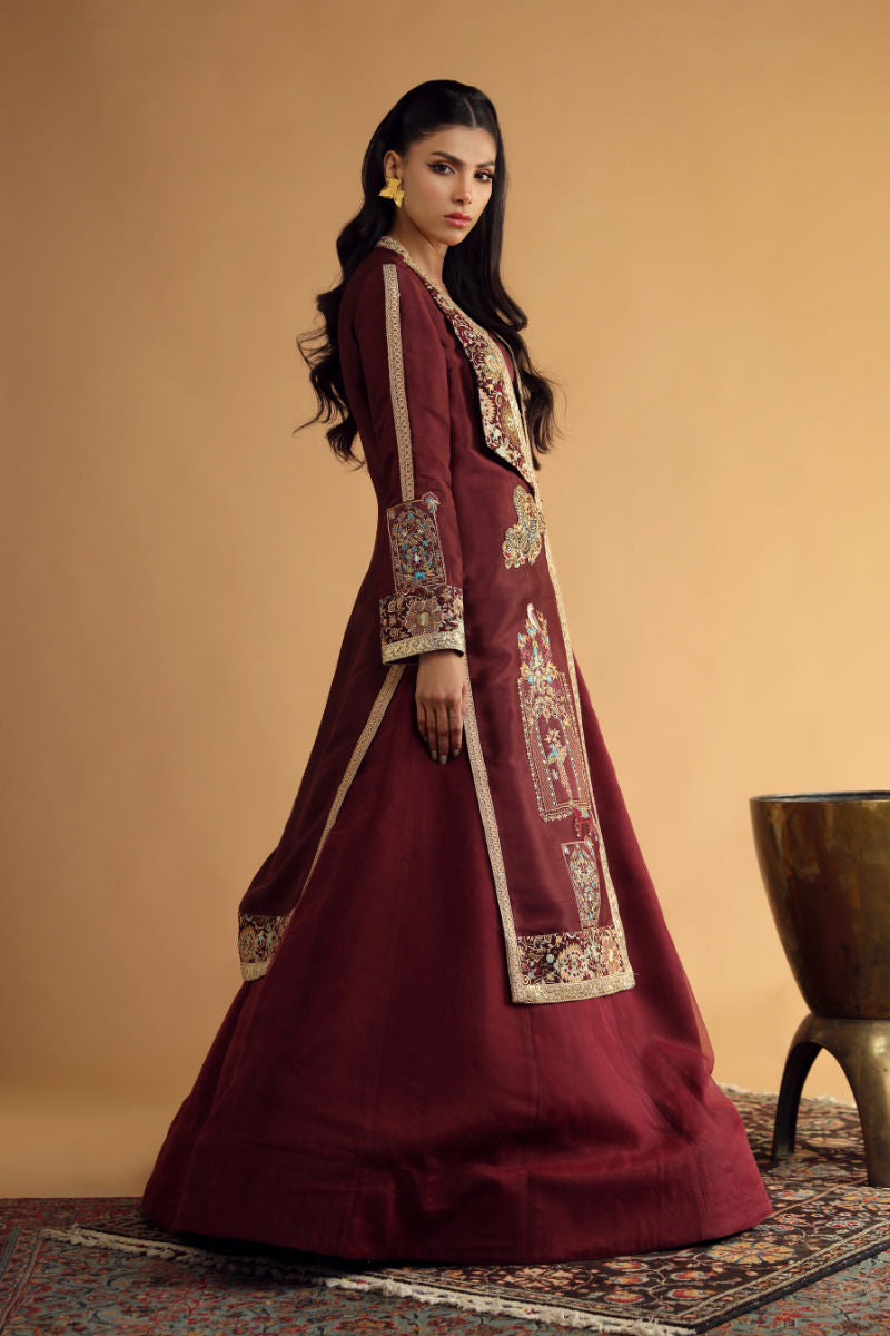 Shamaeel Ansari | Divine Couture | DC-02 by Shamaeel Ansari - Designer Dress - Type: Ladies Clothes - Available at Sana Yasir - 100% Original