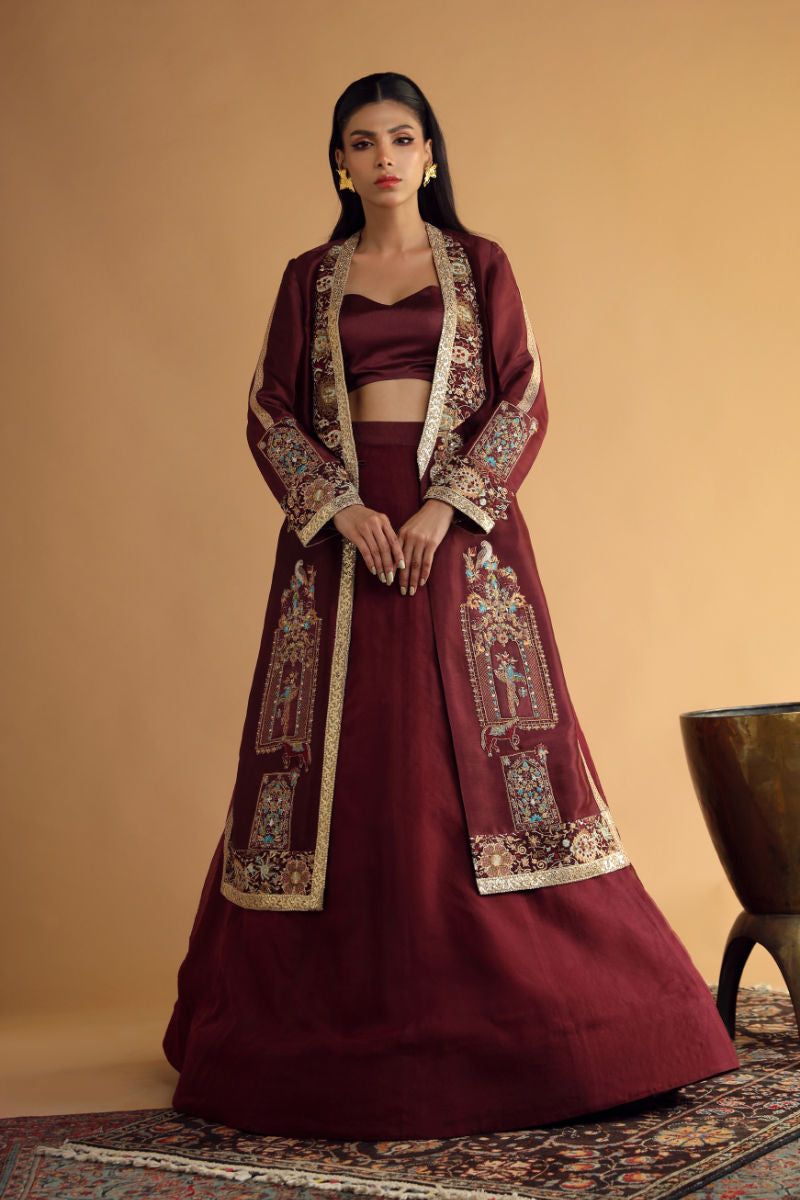 Shamaeel Ansari | Divine Couture | DC-02 by Shamaeel Ansari - Designer Dress - Type: Ladies Clothes - Available at Sana Yasir - 100% Original