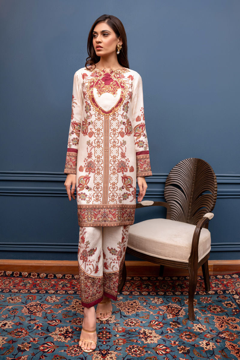 Shamaeel Ansari | Essentials Pret | EKS-02 by Shamaeel Ansari - Designer Dress - Type: Luxury - Available at Sana Yasir - 100% Original