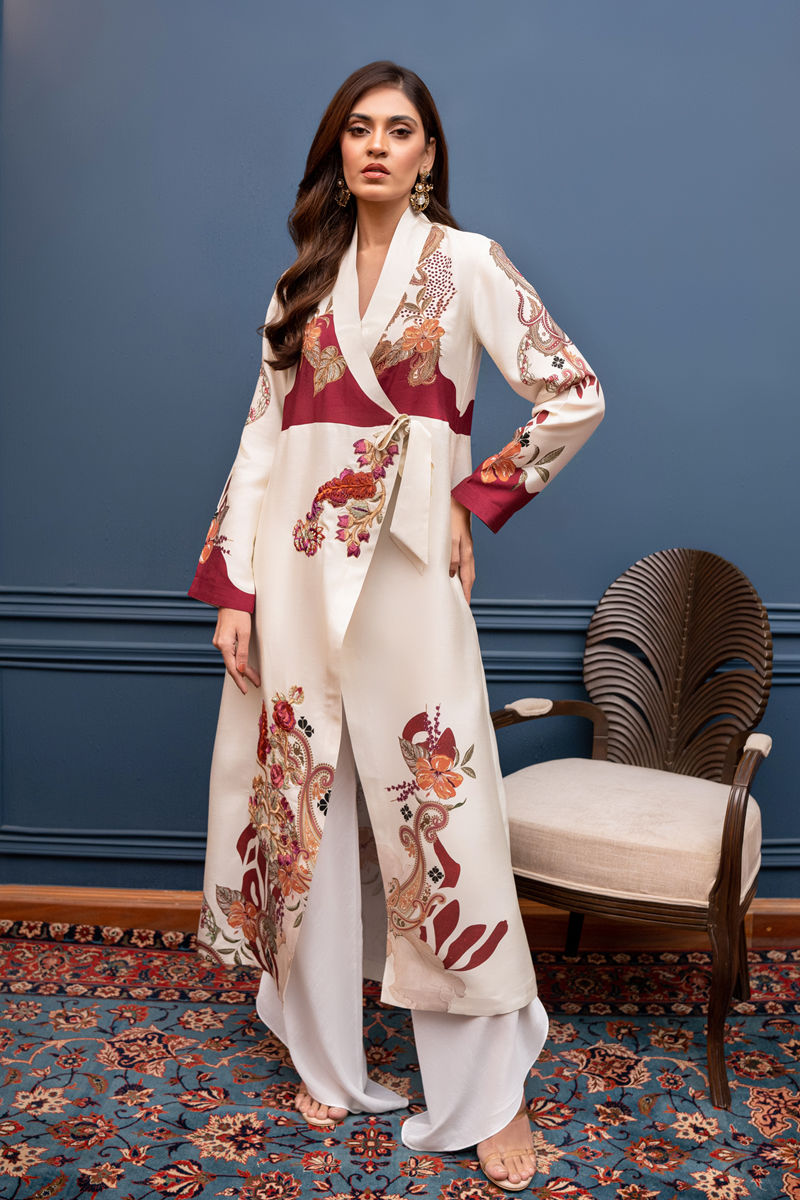 Shamaeel Ansari | Essentials Pret | EKS-03 by Shamaeel Ansari - Designer Dress - Type: Formal - Available at Sana Yasir - 100% Original