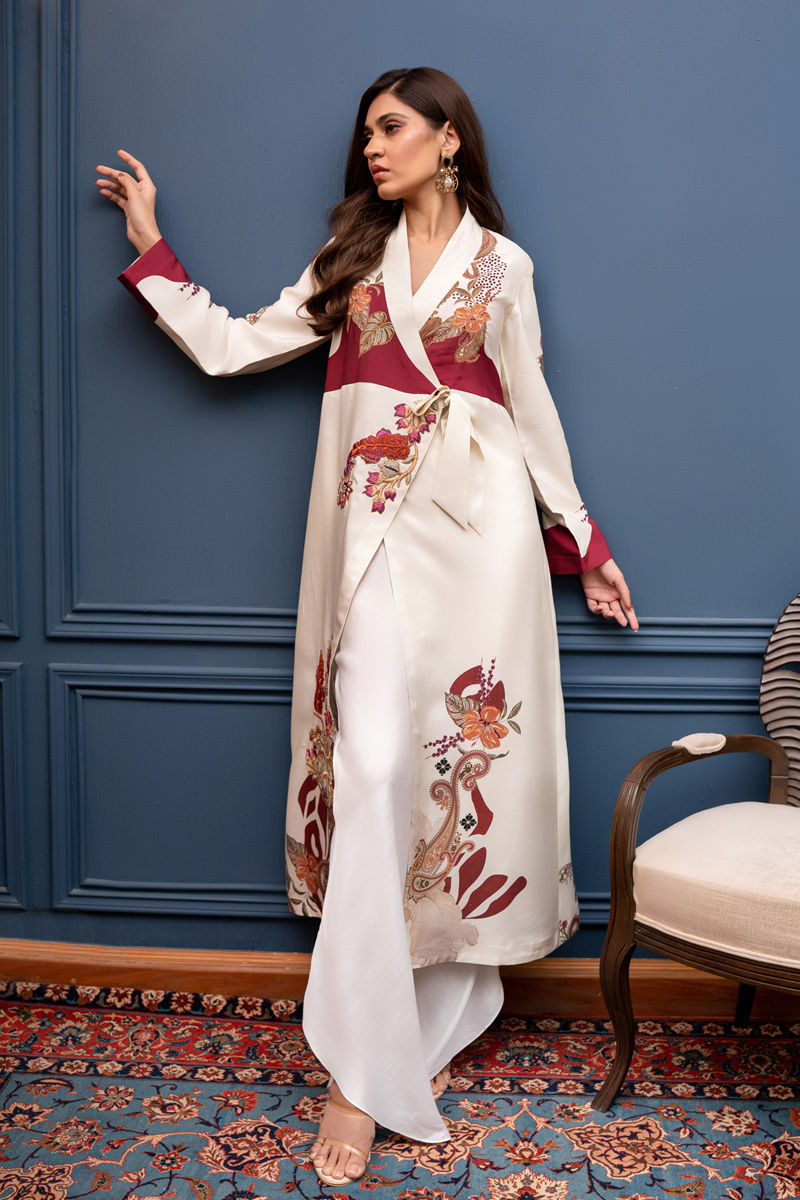Shamaeel Ansari | Essentials Pret | EKS-03 by Shamaeel Ansari - Designer Dress - Type: Formal - Available at Sana Yasir - 100% Original