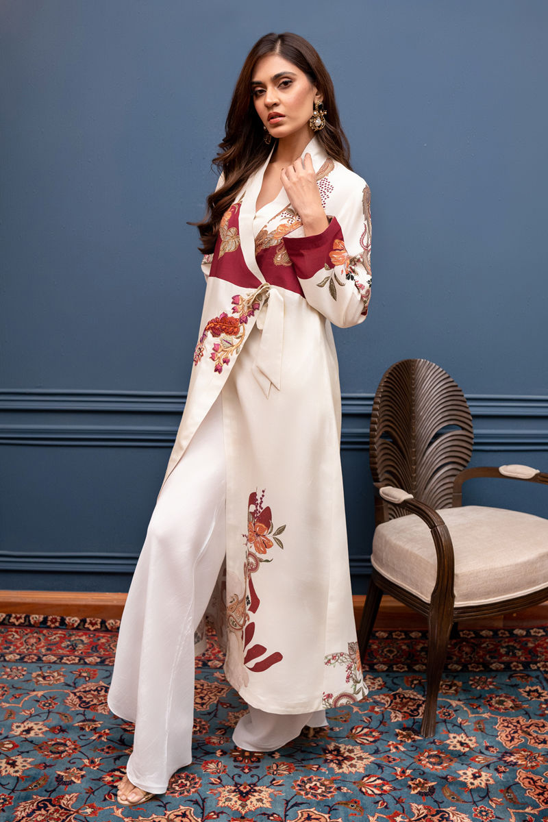 Shamaeel Ansari | Essentials Pret | EKS-03 by Shamaeel Ansari - Designer Dress - Type: Formal - Available at Sana Yasir - 100% Original