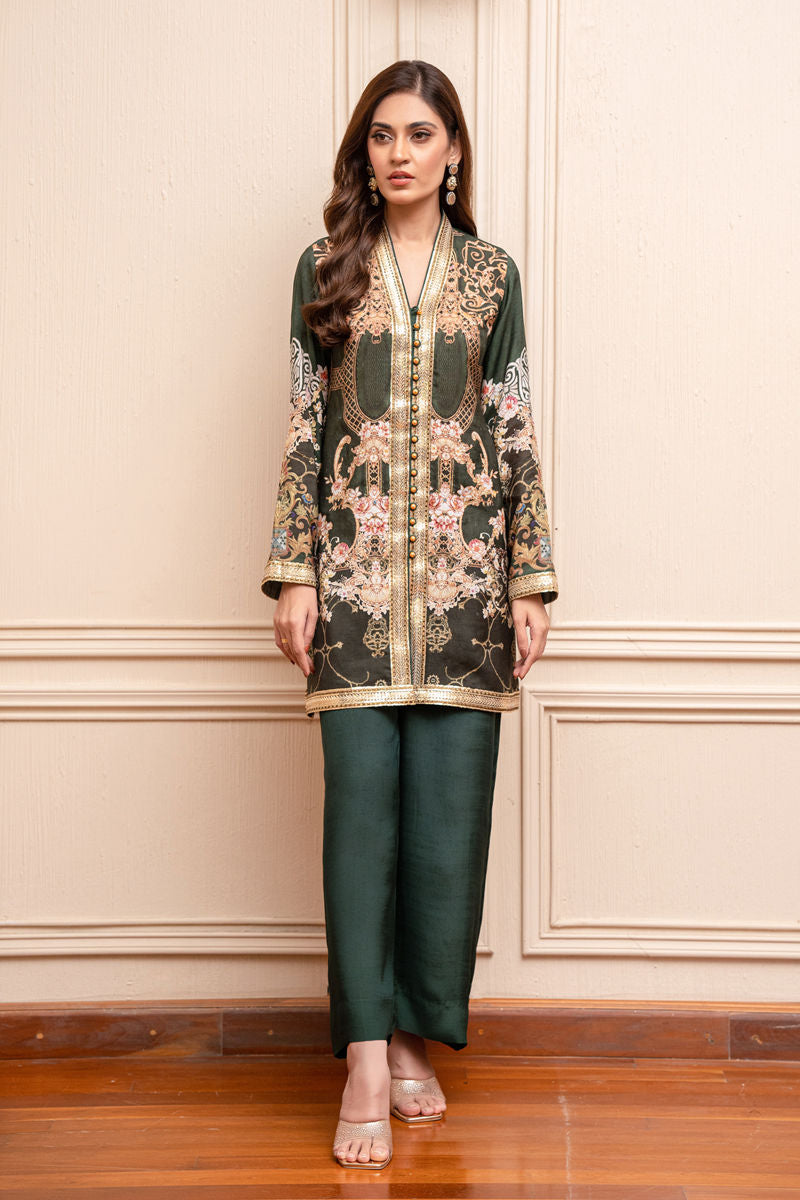 Shamaeel Ansari | Essentials Pret | EKS-04 by Shamaeel Ansari - Designer Dress - Type: Luxury - Available at Sana Yasir - 100% Original