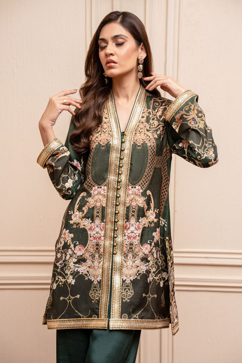 Shamaeel Ansari | Essentials Pret | EKS-04 by Shamaeel Ansari - Designer Dress - Type: Luxury - Available at Sana Yasir - 100% Original