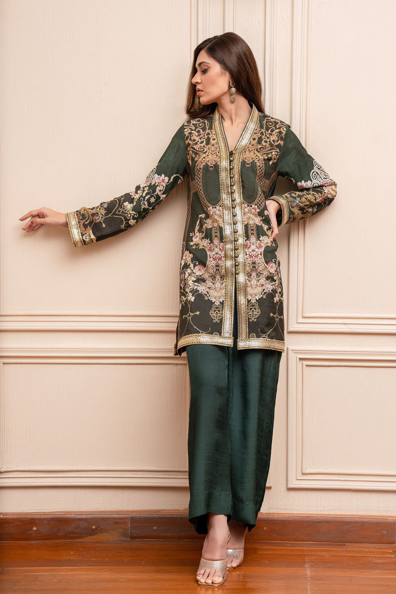 Shamaeel Ansari | Essentials Pret | EKS-04 by Shamaeel Ansari - Designer Dress - Type: Luxury - Available at Sana Yasir - 100% Original