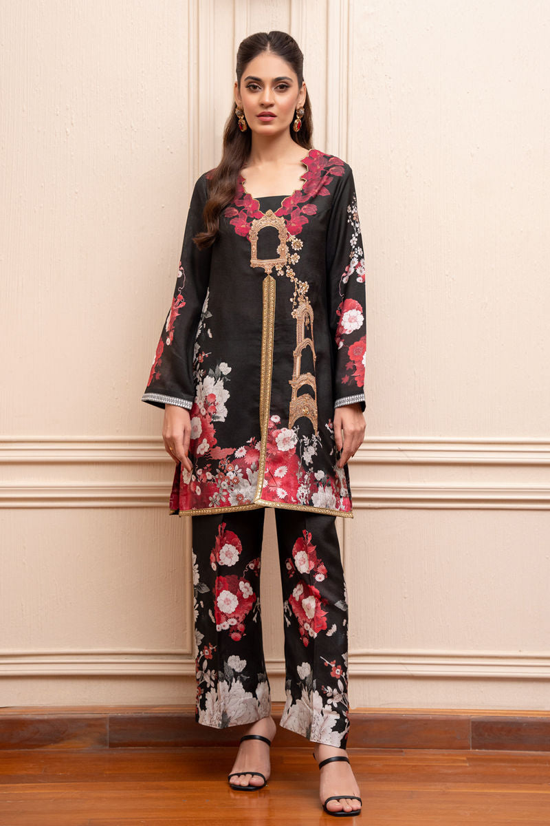 Shamaeel Ansari | Essentials Pret | EKS-05 by Shamaeel Ansari - Designer Dress - Type: Luxury - Available at Sana Yasir - 100% Original