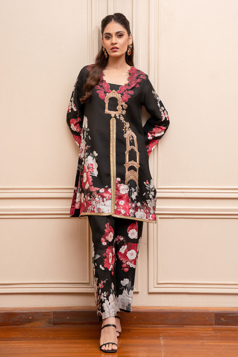Shamaeel Ansari | Essentials Pret | EKS-05 by Shamaeel Ansari - Designer Dress - Type: Luxury - Available at Sana Yasir - 100% Original