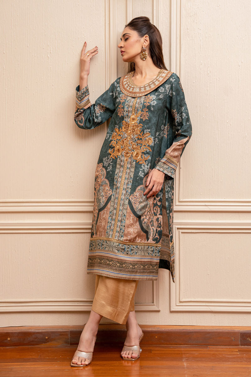 Shamaeel Ansari | Essentials Pret | EKS-06 by Shamaeel Ansari - Designer Dress - Type: Luxury - Available at Sana Yasir - 100% Original